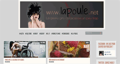 Desktop Screenshot of lapoule.net