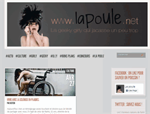 Tablet Screenshot of lapoule.net
